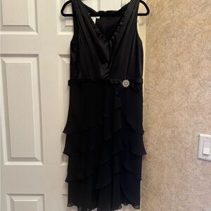 Patra Black Evening Dress Size 12